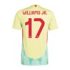 Španělsko Williams JR 17 Venkovní ME 2024 - Dětské Fotbalové Dresy (S/S)